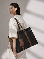 Haute Sauce The Diurnal Tote Office Bag - Midnight Black