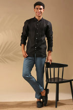 Black Baobab Bomber Shirt