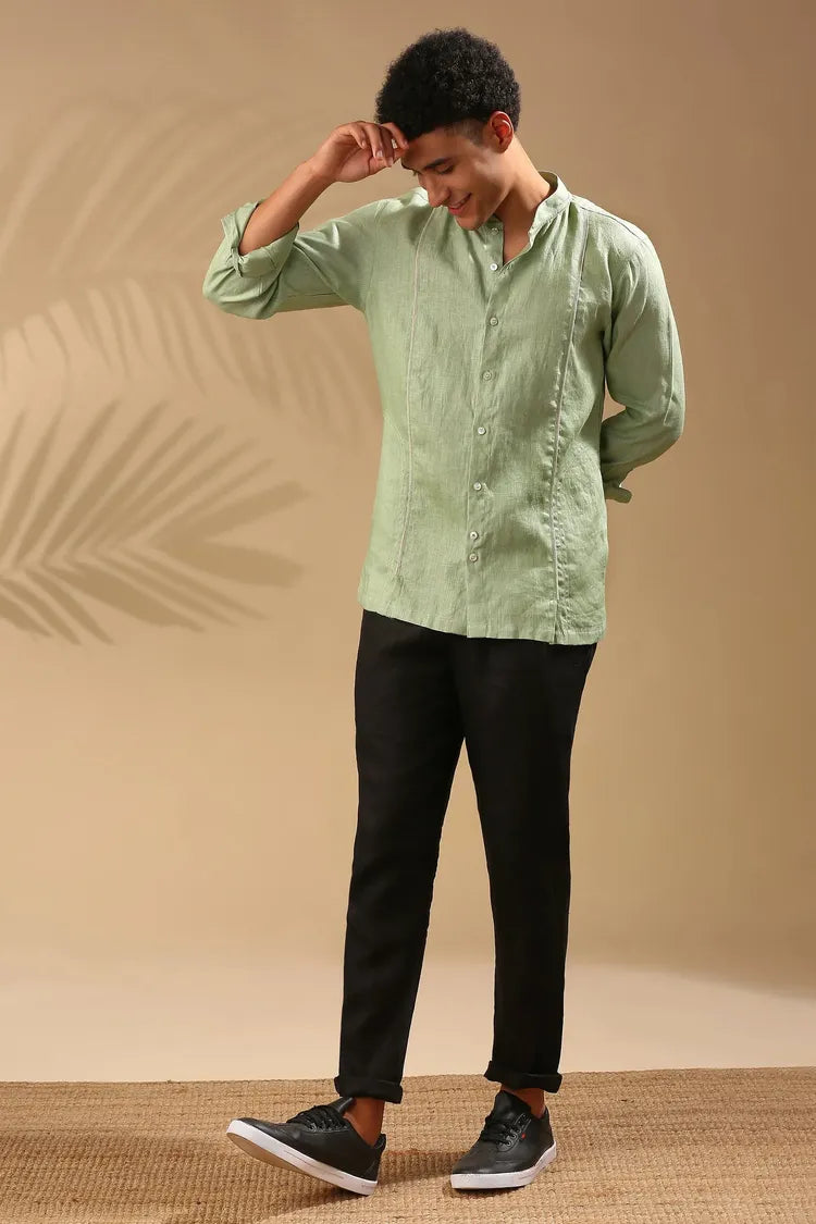 Green Baobab Bomber Shirt