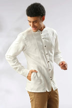 White Baobab Bomber Shirt