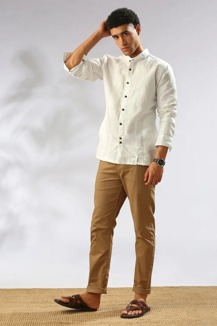 White Baobab Bomber Shirt