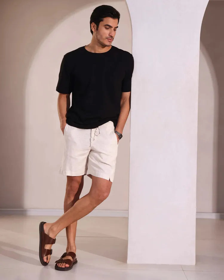 Khaki Bonzai Relaxed Shorts