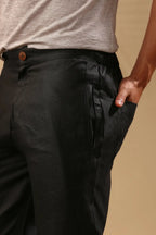 Black Tailored Cedar Pants