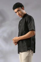 Black Half Sleeve Cypress Shirt