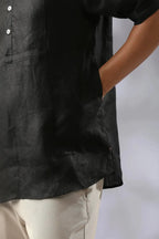 Black Half Sleeve Cypress Shirt