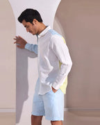 Multicolor Pastel Full Sleeve Gust Shirt