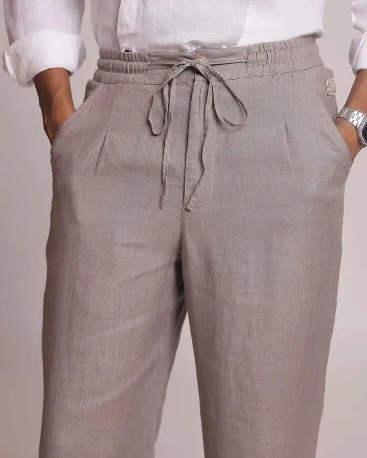 Khaki Relaxed Fit Siesta Pants