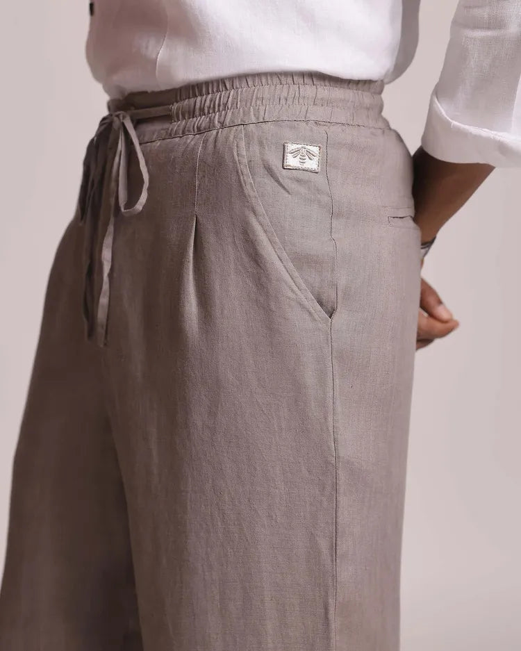 Khaki Relaxed Fit Siesta Pants