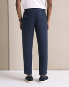 Navy Tailored Fit Workwear Slate Pants