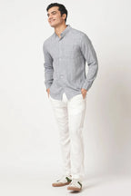 Blue Classic Velocity Buttondown Shirt