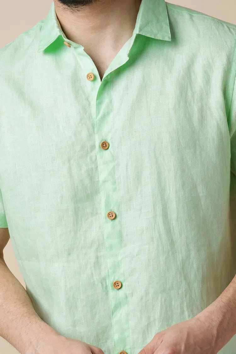 Mint Classic Vital Half Sleeve Shirt