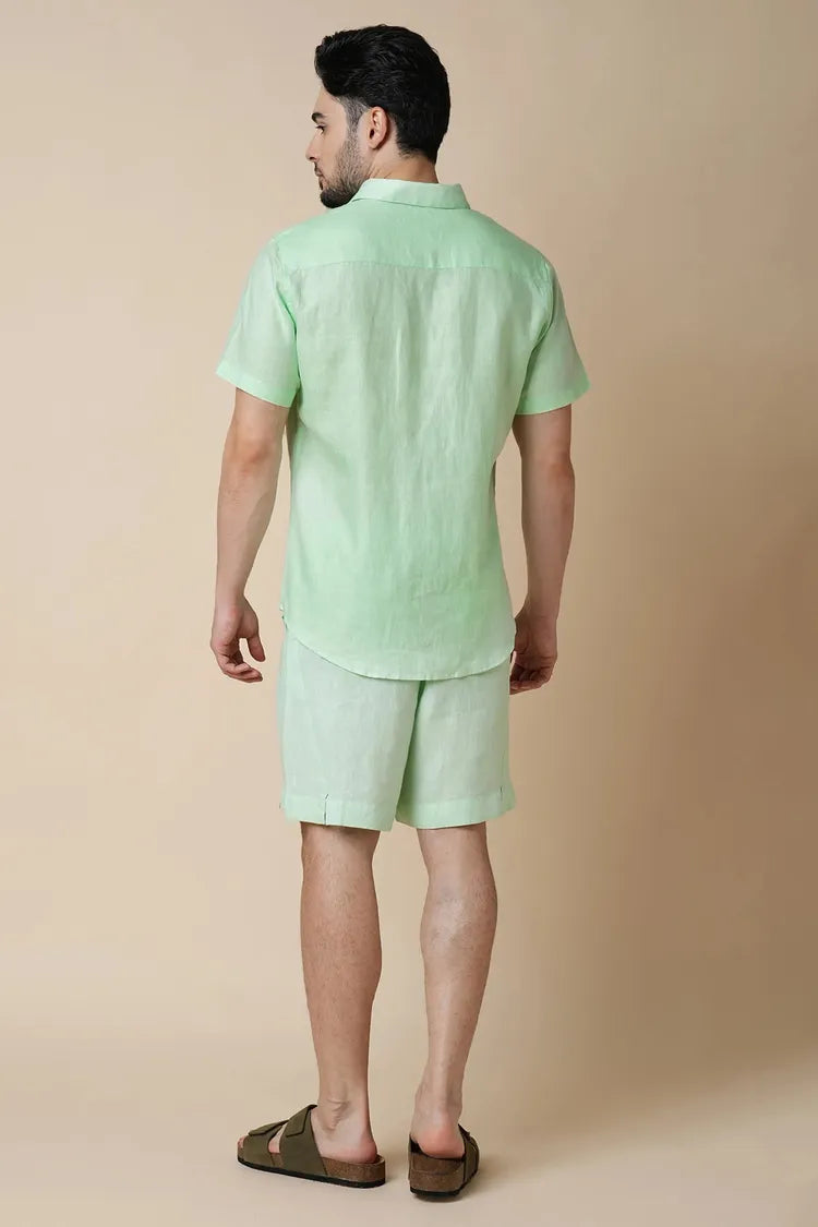 Mint Classic Vital Half Sleeve Shirt