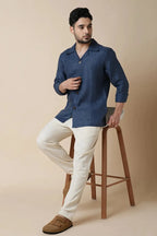 Navy Zenith Shacket Shirt