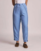 Blue Jasper Tapered Pants