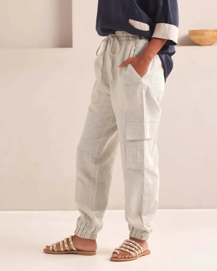 Khaki Comfort Fit Savannah Cargo Pants