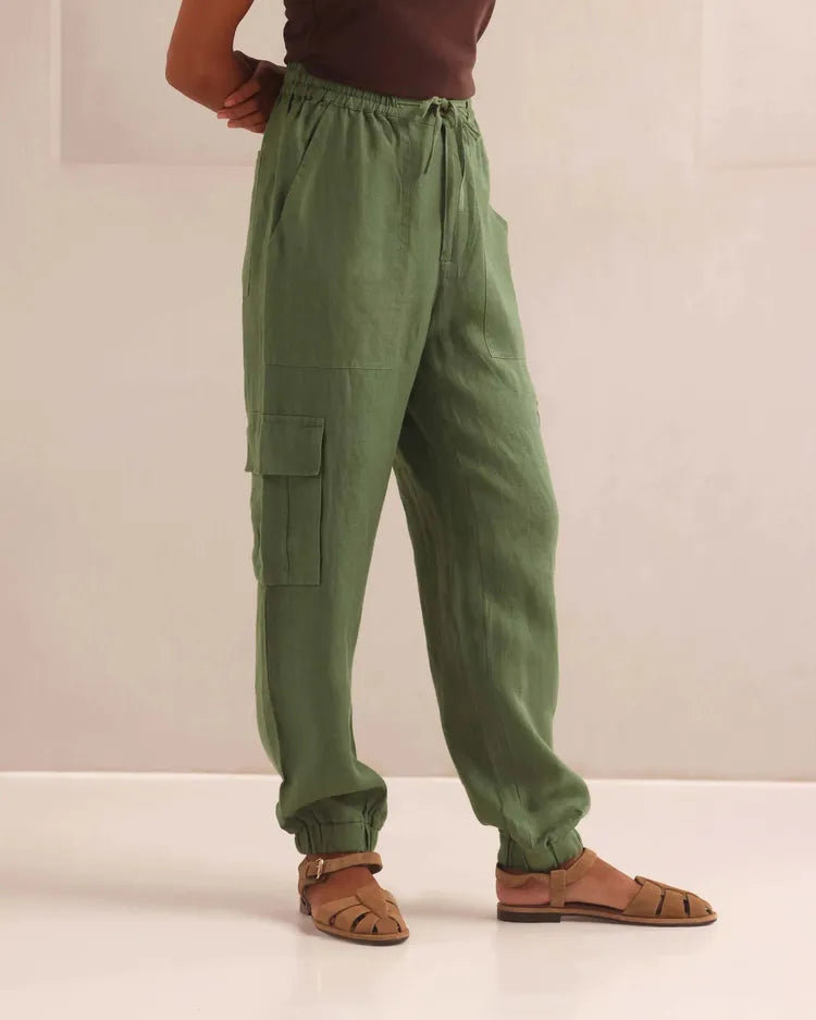 Olive Comfort Fit Savannah Cargo Pants