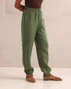 Olive Comfort Fit Savannah Cargo Pants