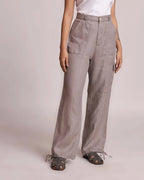 Khaki Highwaisted Sienna Cargo Pants