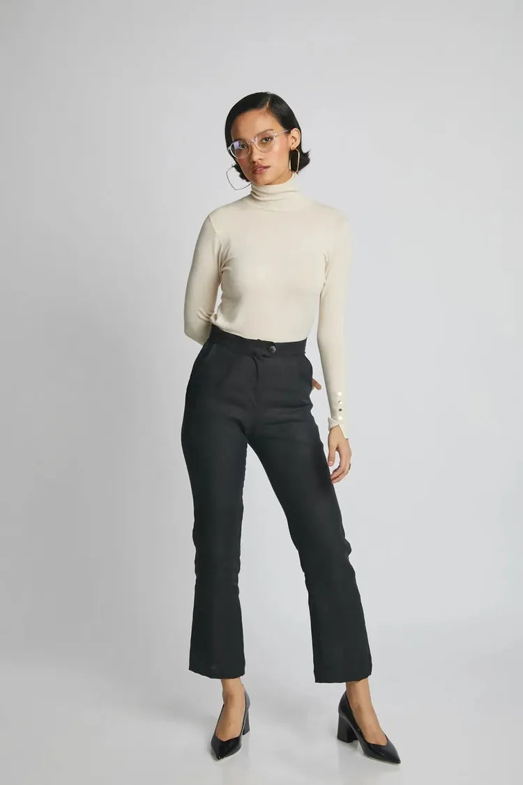 Black Classic Sunbeam Pants
