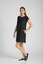 Black Willow A Line Dress