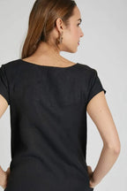 Black Willow A Line Dress