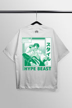 Hype Beast White Oversized Tee