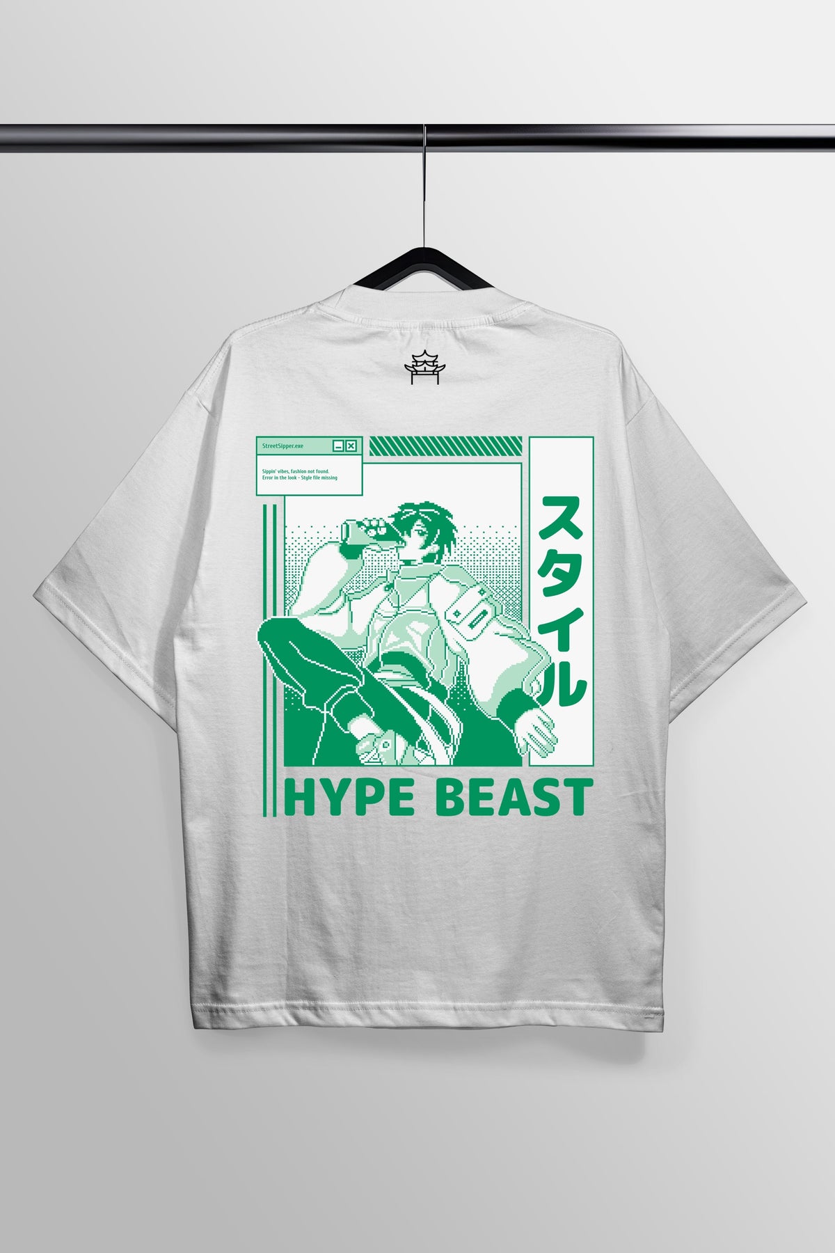 Hype Beast White Oversized Tee