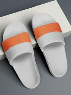 Hummel Orange Regular Floaters for Men Daily Wear