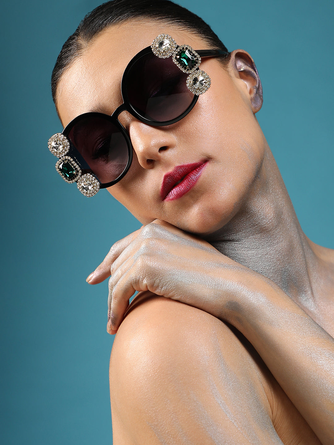 Haute Sauce Luxury Sunnies: Elegant Embellishments