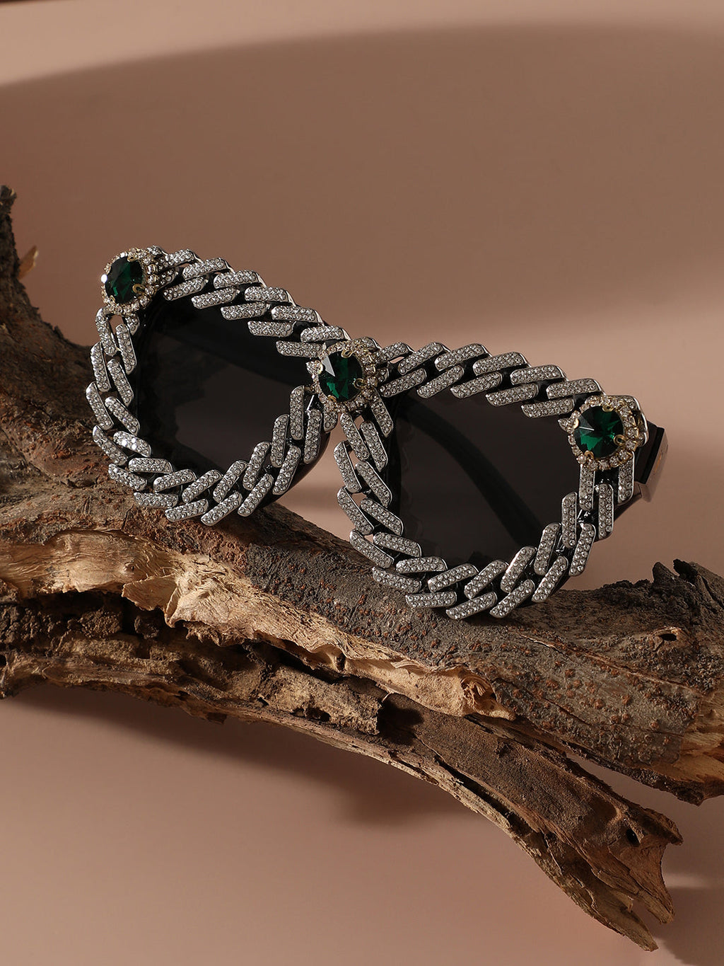 Haute Sauce Jeweled Sunglasses