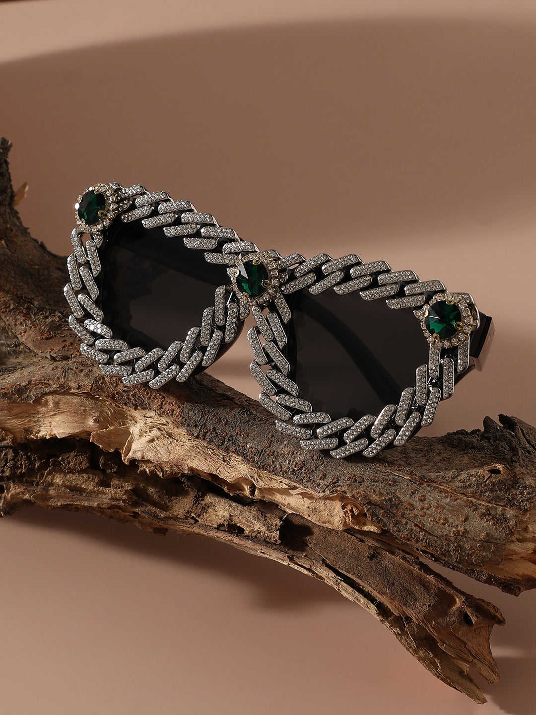 Haute Sauce Jeweled Sunglasses