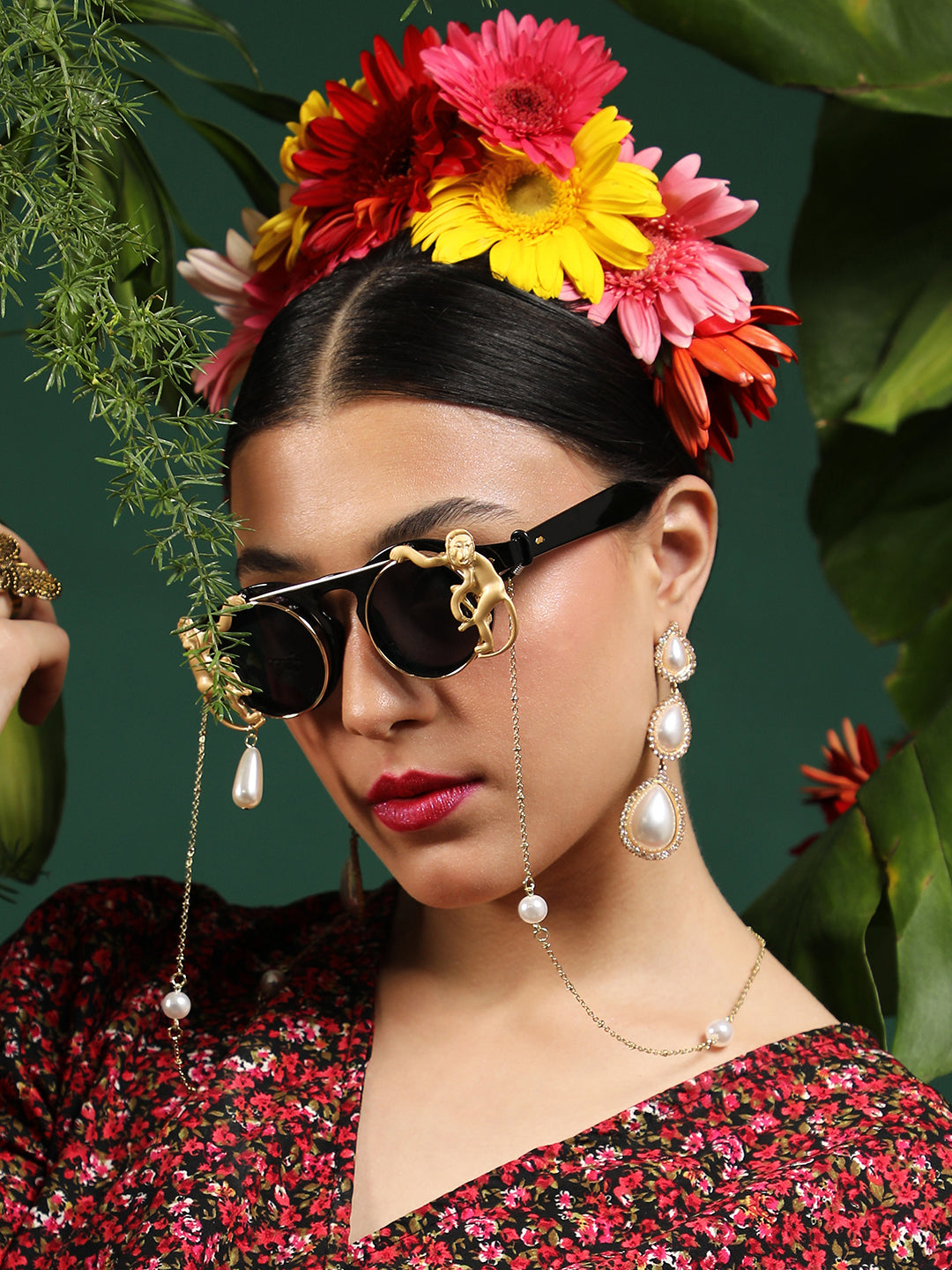Haute Sauce Bedazzled Sunglasses