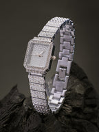 Haute Sauce The Kennedy Rectangular Watch - Metallic Silver