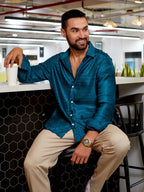 Campus Sutra Curly-Creased Shirt