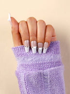 Haute Sauce The French Cå“Ur Press-On Nails - Daisy White