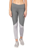 Hummel Grey Slim Tights for Women Daily Wear