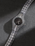 Haute Sauce The Embellished Round Watch - Onyx Black
