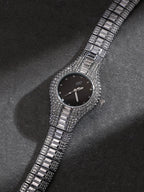 Haute Sauce The Embellished Round Watch - Onyx Black