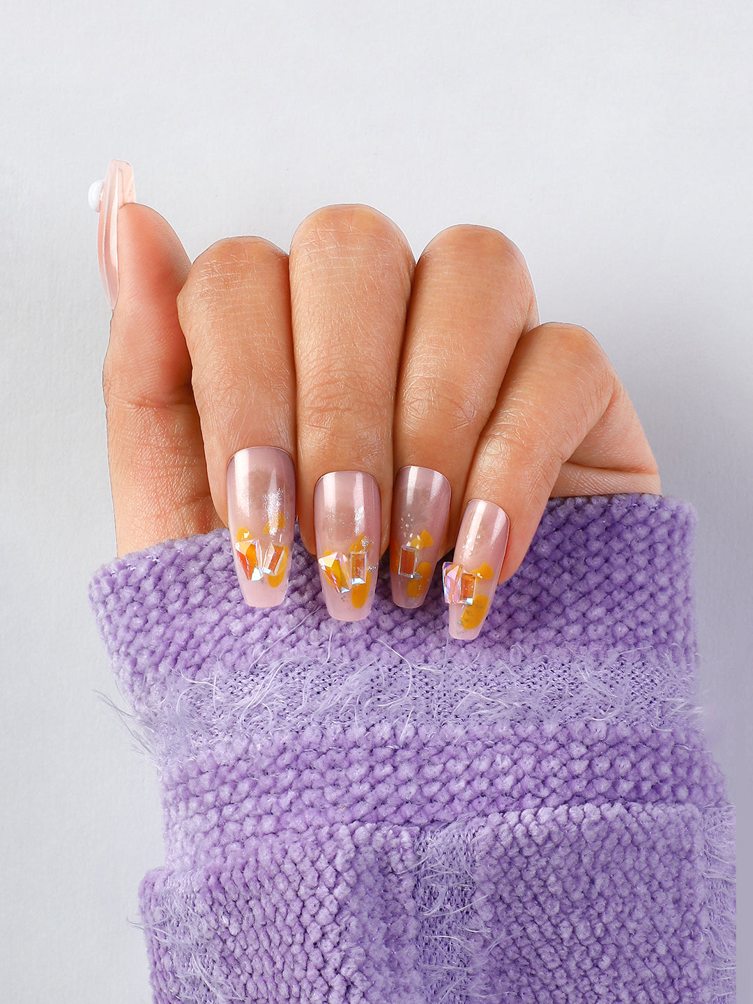 Haute Sauce The Crystalized Press-On Nails - Soft Pink