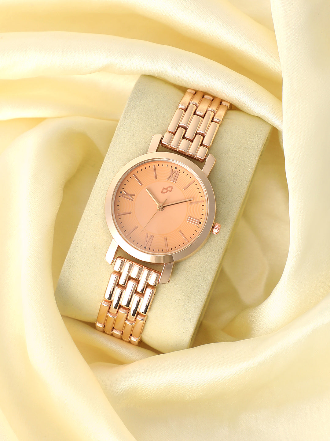 Haute Sauce The Classic Sunray Dial Watch - Champagne Gold