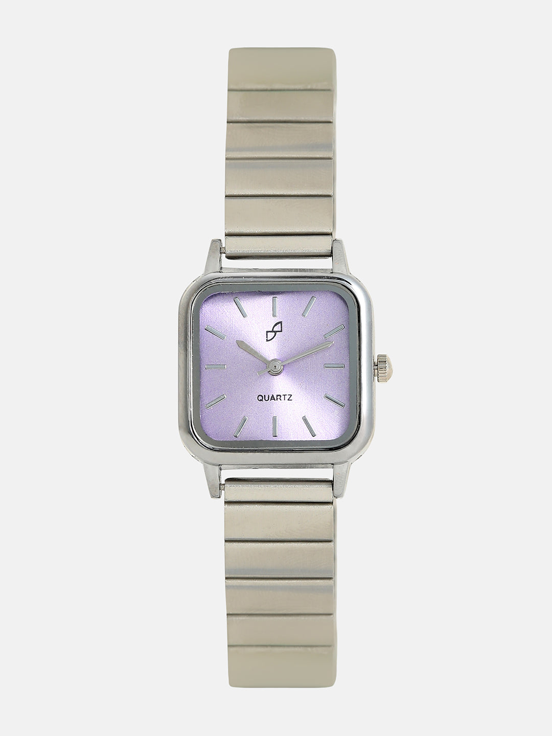 The Downtown Chain Square Watch - Iris Purple
