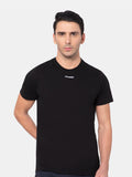 Hummel Black Regular Shirts for Men Gym Wear