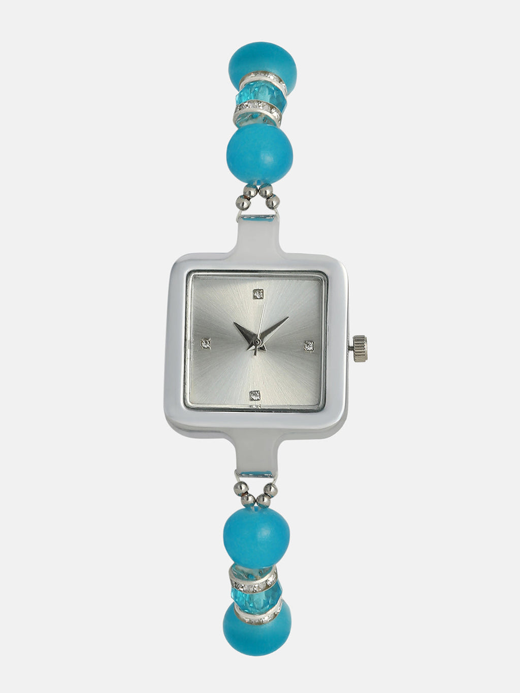 The Nizam Square Watch - Azure Blue