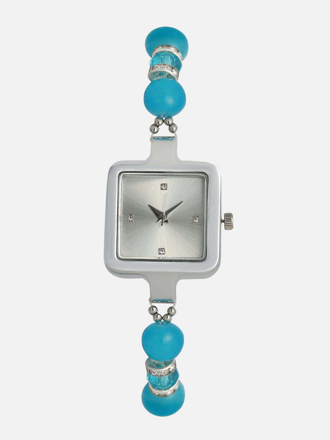 The Nizam Square Watch - Azure Blue
