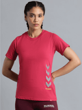 Hummel Raspberry Sorbet Regular Shirts for Women Daily Wear
