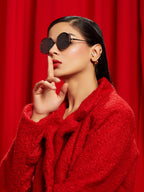 Black Round Sunglasses