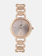 The Sequenza Round Watch - California Gold