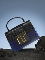 Haute Sauce Frosted Block Hand Bag
