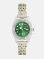 The Kinova  Round Watch - Metallic Silver