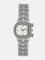 The Buckle Asymmetric Watch - Metallic Silver
